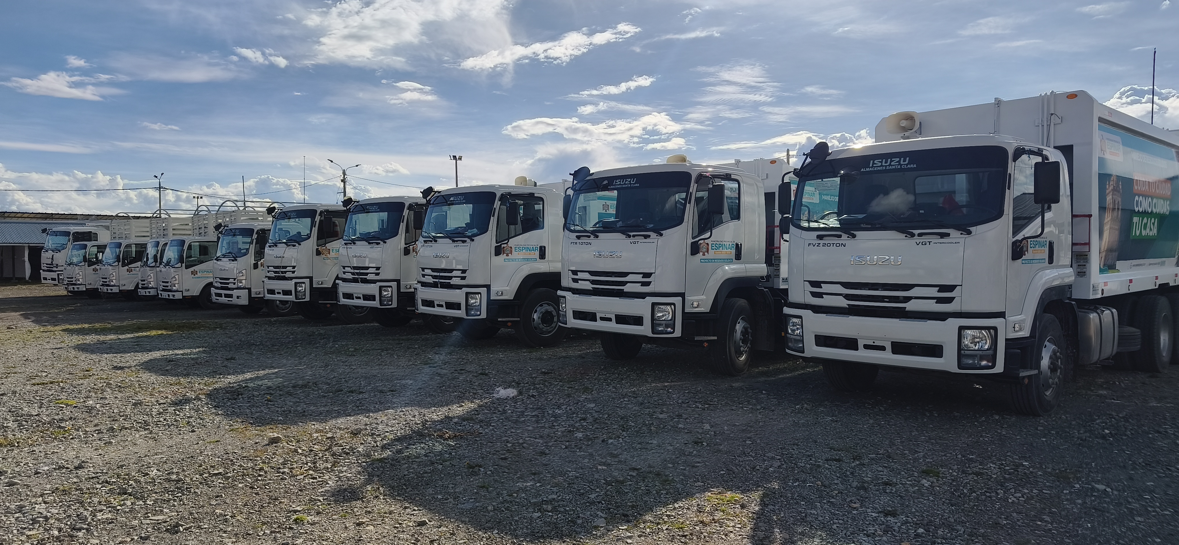 CUI 2687903: Adquisición de Camión Compactador, Volquete, Camión Baranda y Contenedor; Además de Otros Activos en el(la) Sub Gerencia de Gestión Ambiental de la Municipalidad Provincial de Espinar, Distrito de Espinar, Provincia Espinar, Departamento Cusco